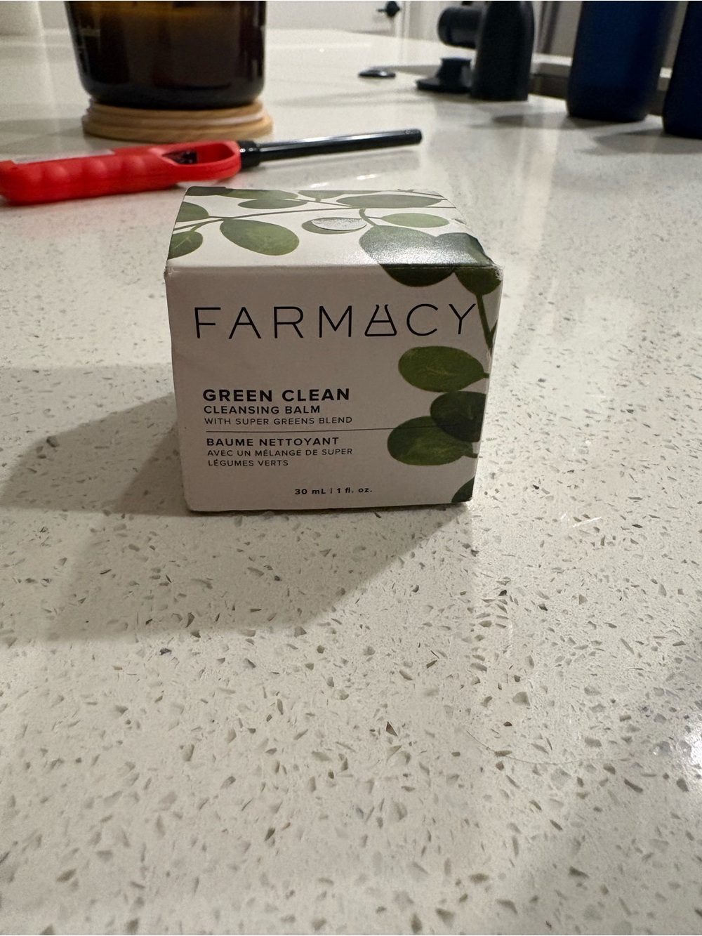 Farmacy Green Clean Cleansing Balm — White & Green